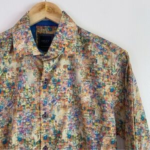 Oxley Paris Colourful Button Up Shirt